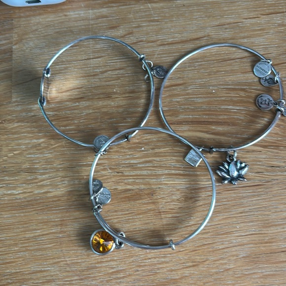3 Alex and ANI bracelets silver $12 each - Picture 2 of 6